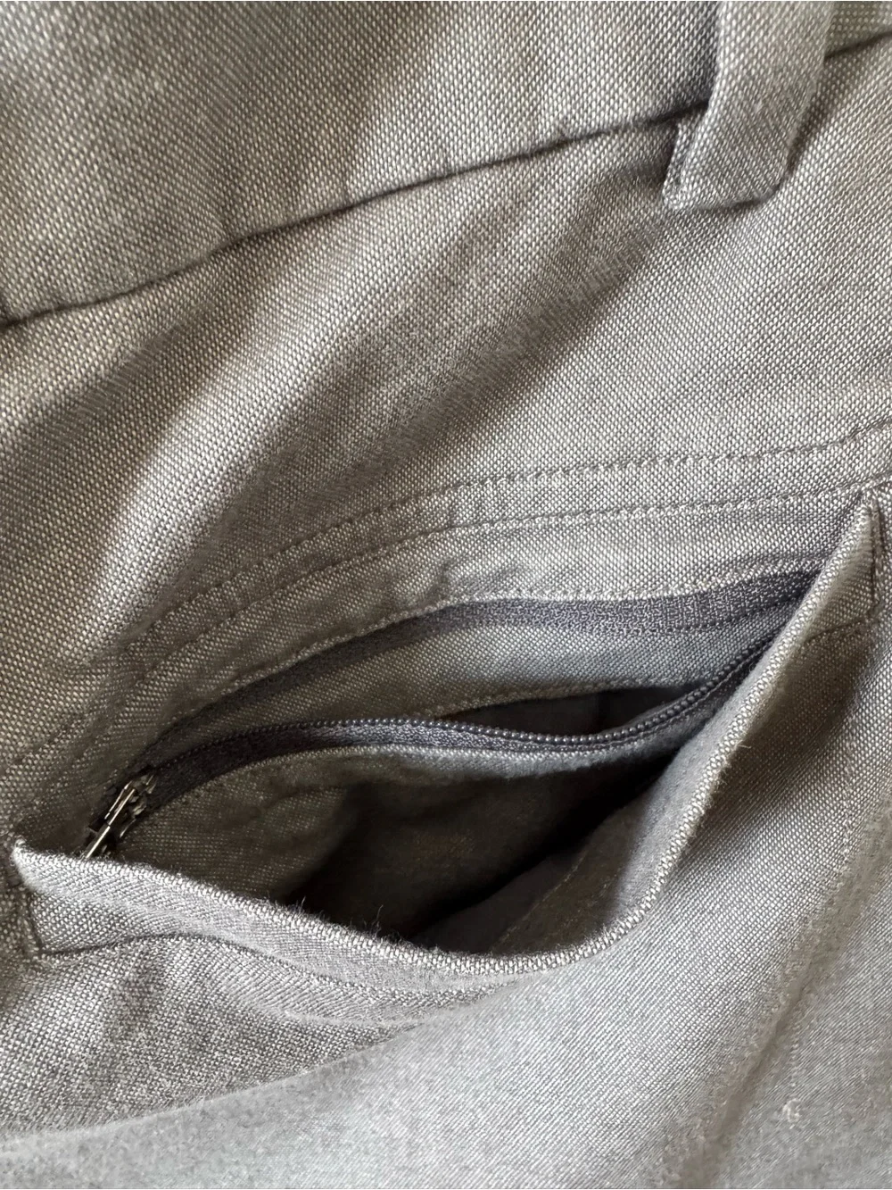 Lululemon Men's Commission Classic Gray Cotton-Blend Shorts size 34 Golf, Travel